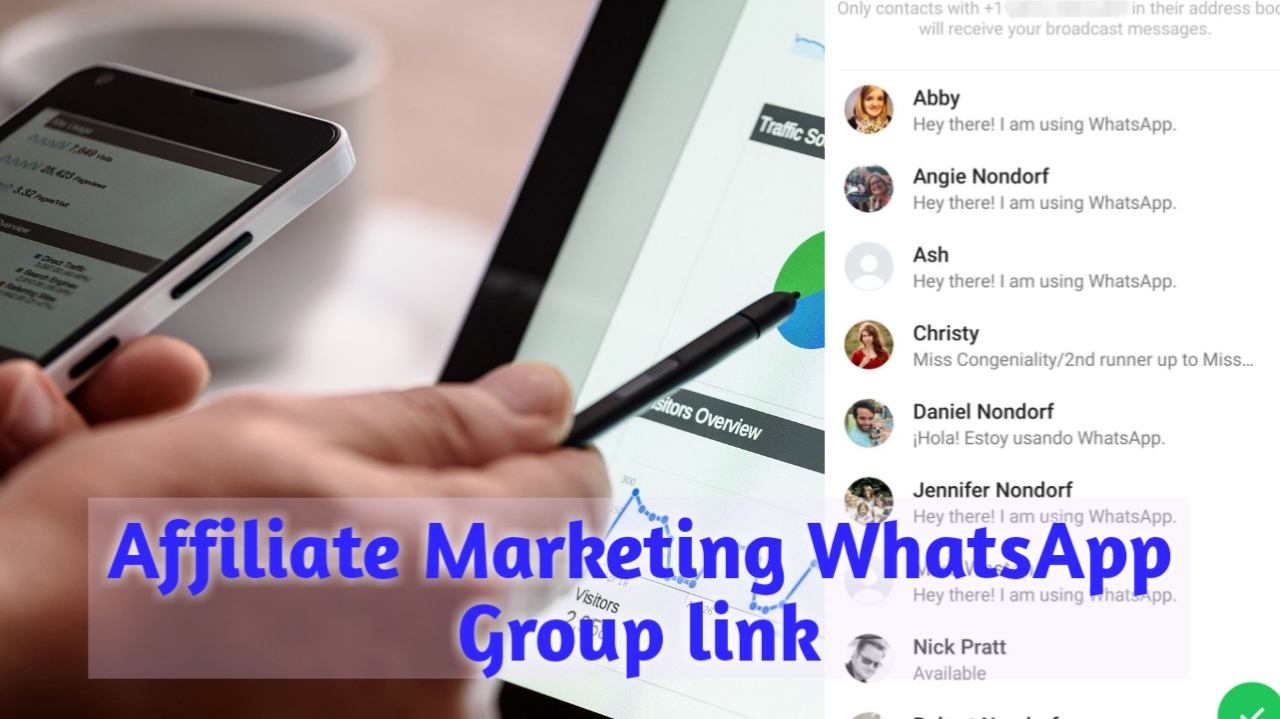 Affiliate marketing Whatsapp group, active Affiliate marketing Whatsapp group link, amazon Affiliate marketing Whatsapp group link